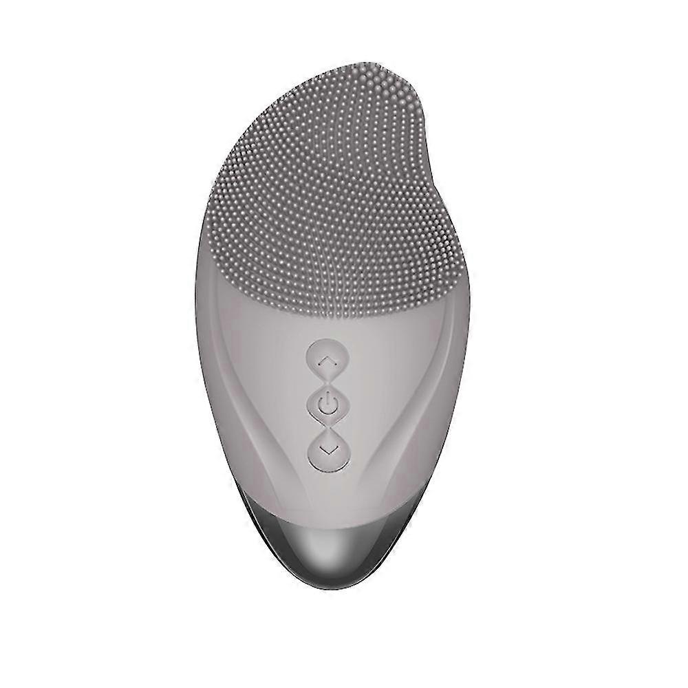 Waterproof Sonic Vibrating Face Brush For Deep Cleansing, Gentle Exfoliating And Massaging Inductive Charging