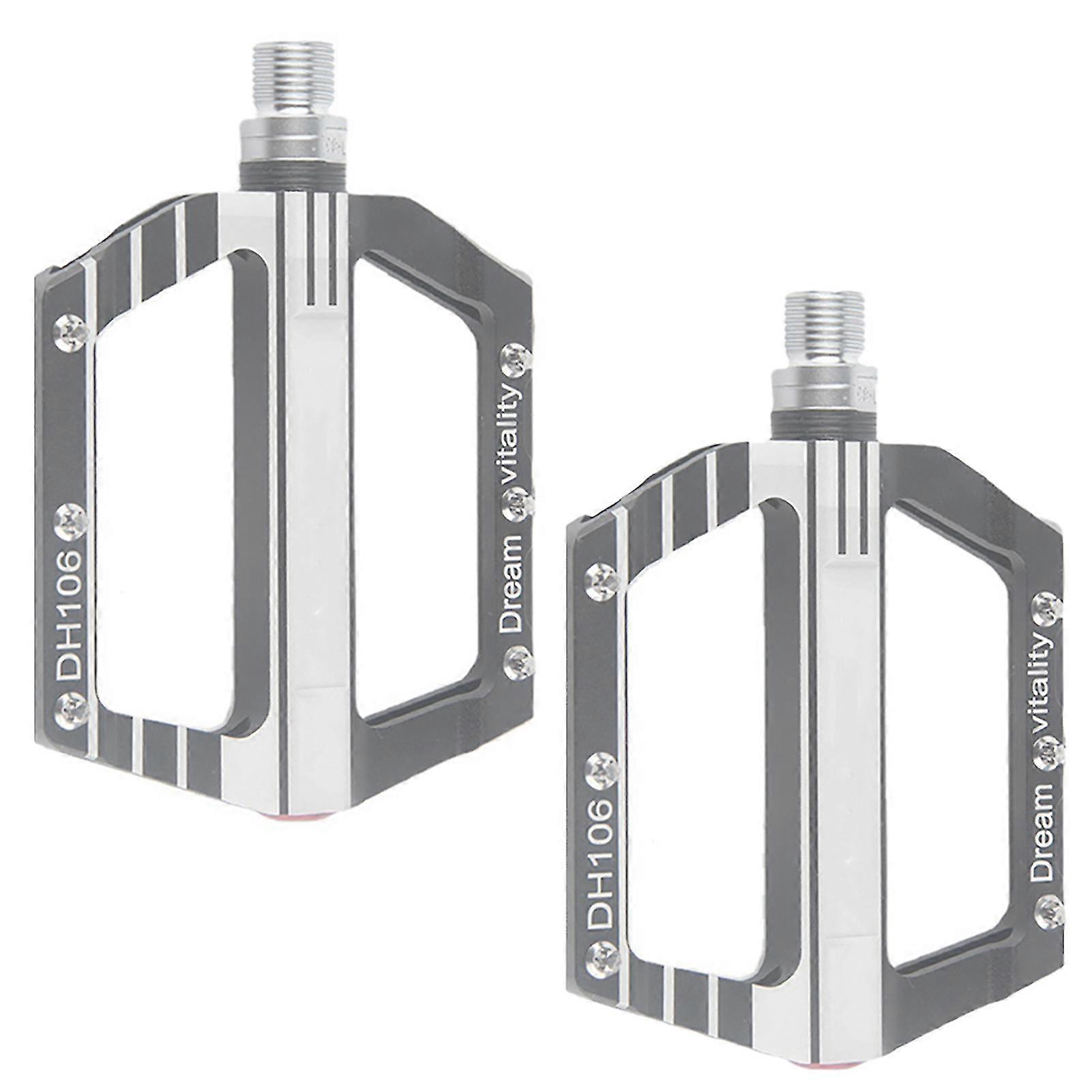 1 Pair Mountain Bike Pedals Non Slip Lightweight Fixed Bearing Bicycle Pedals