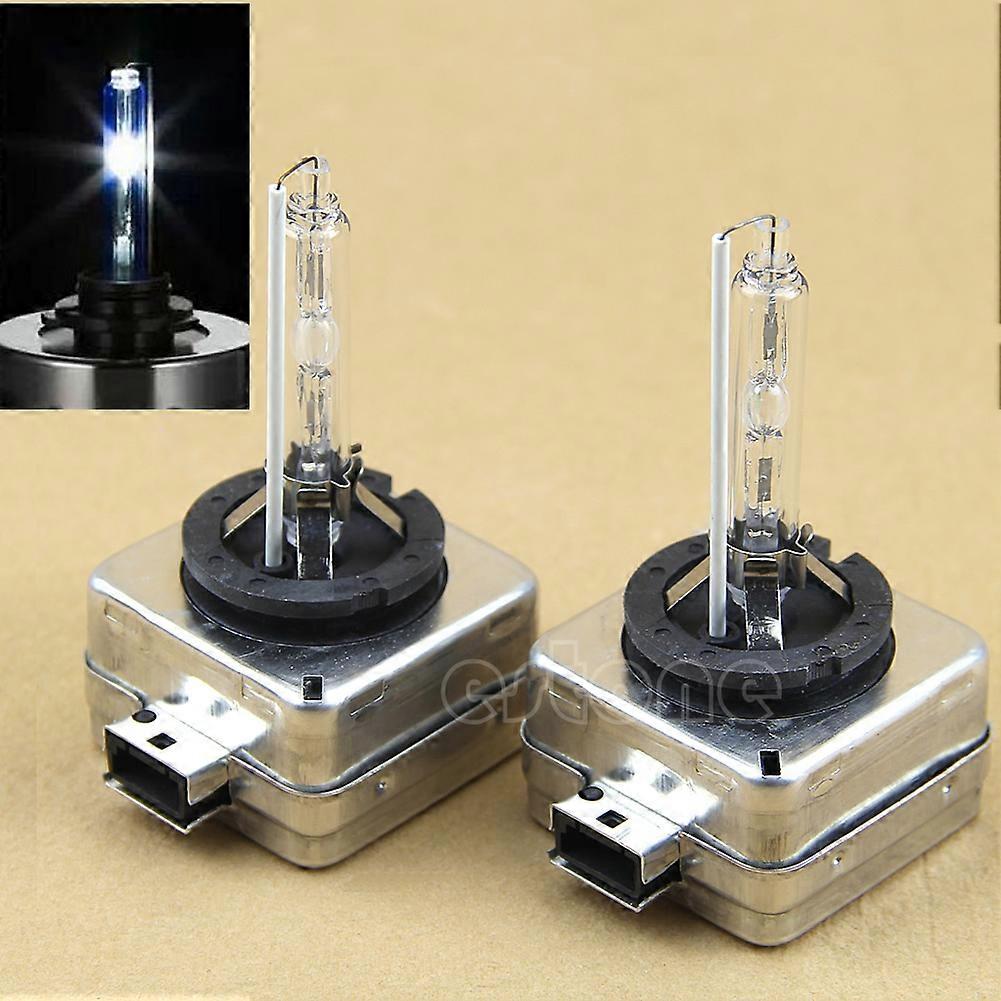 2pcs Waterproof 35W 6000K Car Auto D1S Front Light Headlight for HID Bulb