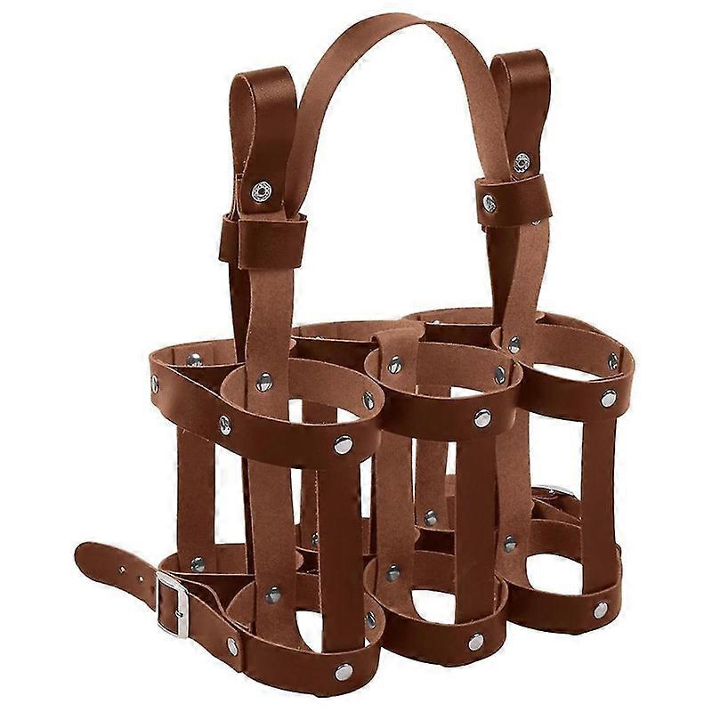 מחזיק בקבוק בירה לאופניים, מחזיק כוסות מעור, מחזיק בקבוק מים לבירה חיצוני, חום