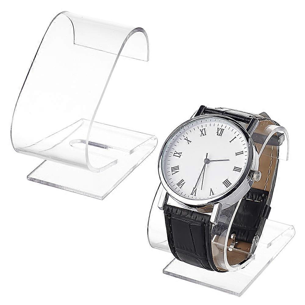 Acrylic Watch Display Stands Clear 6.3x3.45x6.2cm