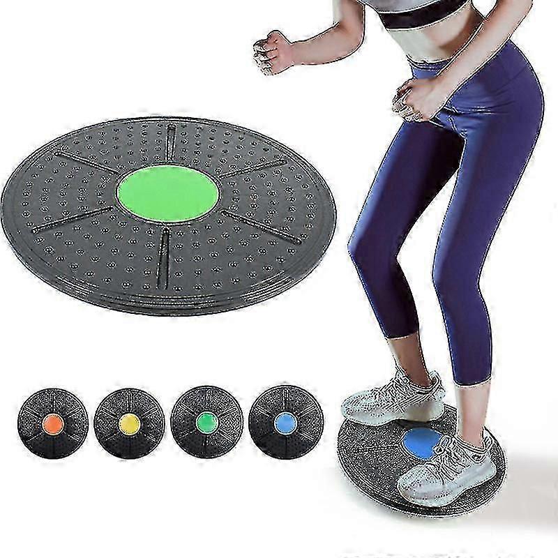 Balance Board 360 Degree Rotation Disc Round Waist Twisting Exerciser Fitness Balance Board Waist - JA