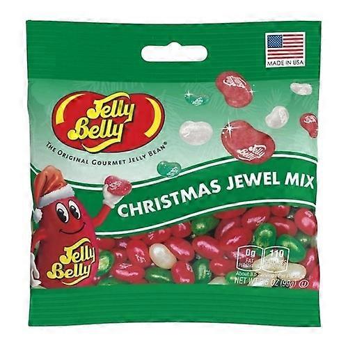 Jelly Belly Christmas Jewel Mix, 100 grammes (caisse de 12)
