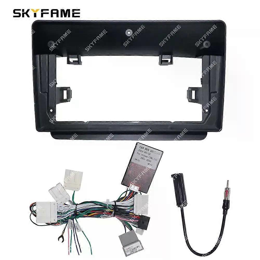 Applies to Car Frame Fascia Adapter Canbus Box Decoder Android Radio Dash Fitting Panel Kit For Infiniti Q45 Nissan CIMA F50