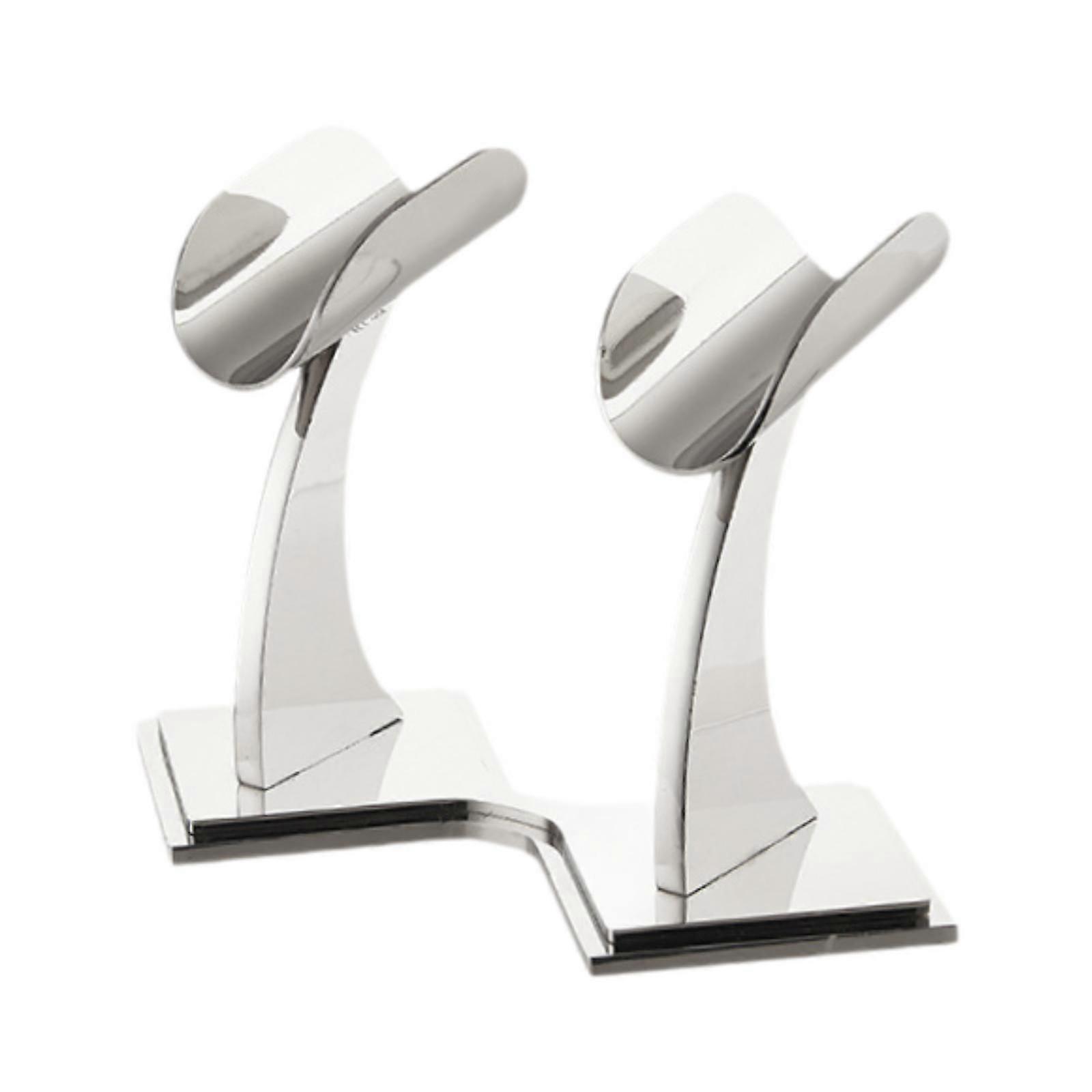 Tabletop Microphone Holder Mic Stand for Concert Performance Ktv Gigging Silver