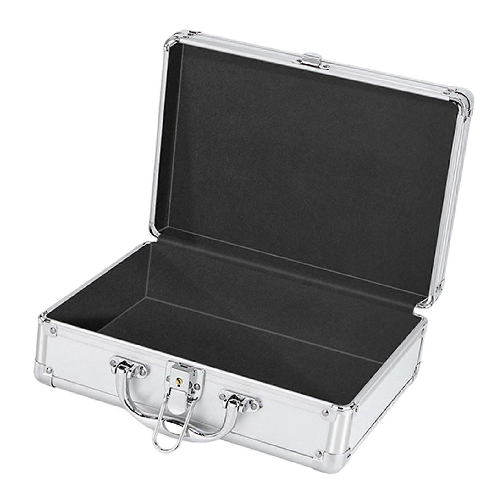Hard Case Storage Carrier Repair Tool Protection Portable Tool Box with Lock 29cmx21.5cmx10cm