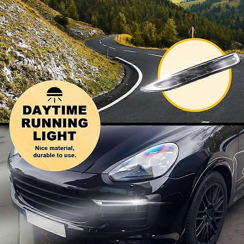 Car Front LED Daytime Running Light for 958 11-14 Additional Headlight DRL Fog Lamp 95863118210 Right