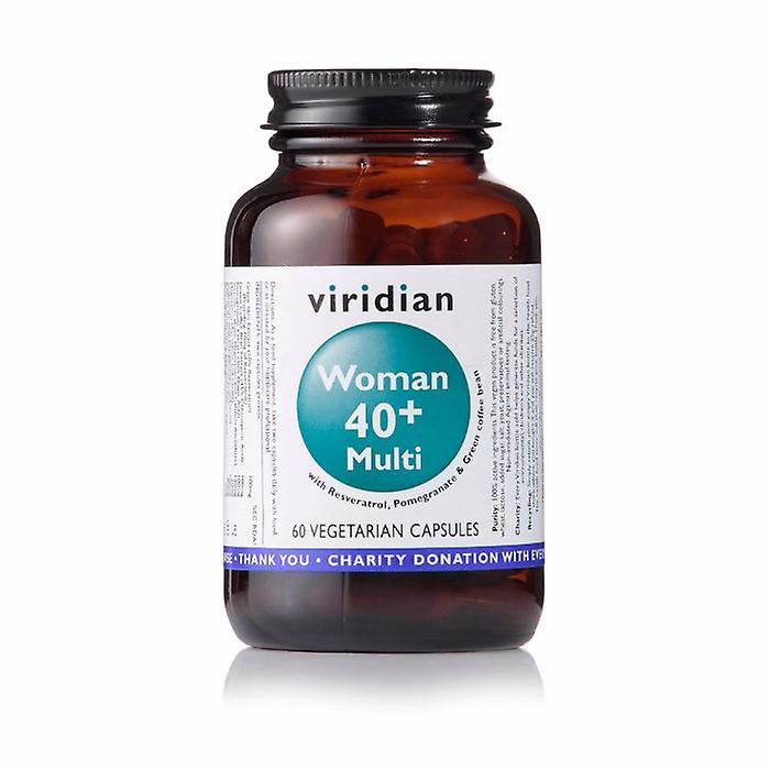 Viridian Woman 40+ Multi 60 Vegetable Capsules