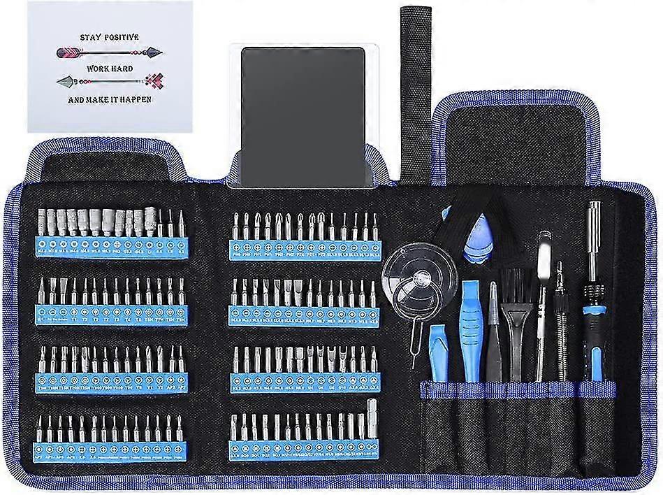 126-in-1 Precision Mechanic Screwdriver Tool Set Repair Tool For Computer, Glasses, Iphone, Laptop, Pc, Tablet, Ps3, Ps4, Xbox, Macbook, Camera, Toys