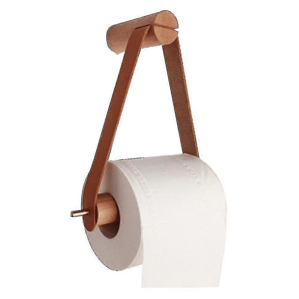 Vertical Tissue Holder Bathroom Tissue Holder1pcsbrown