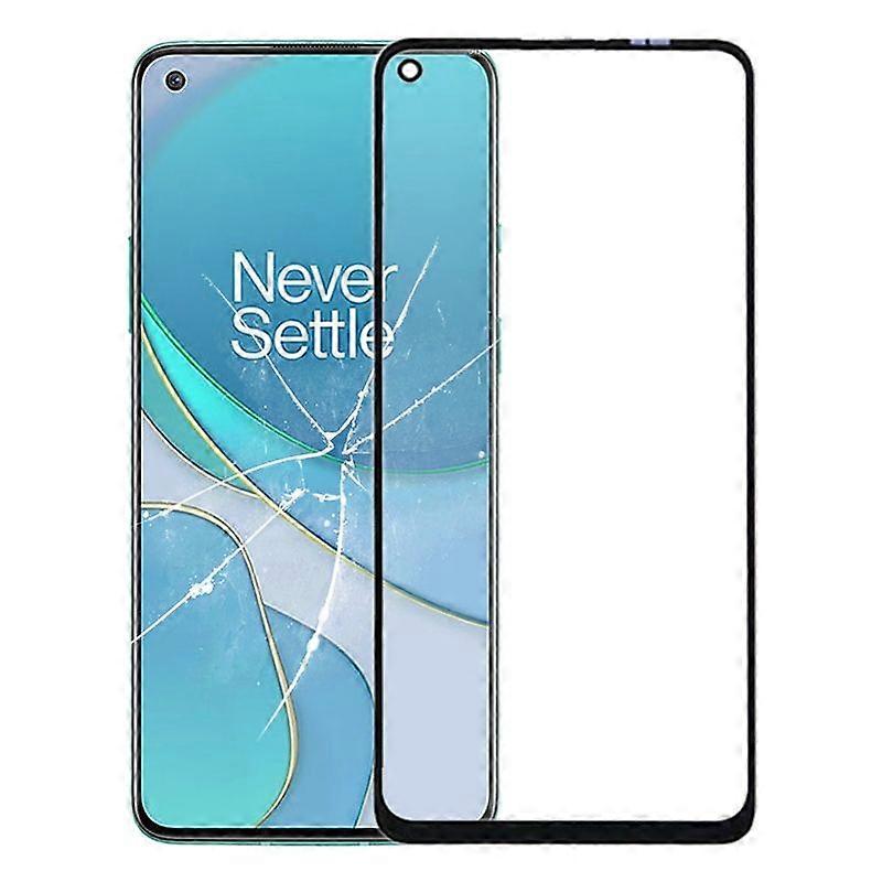For OnePlus 8T Front Screen Outer Glass Lens