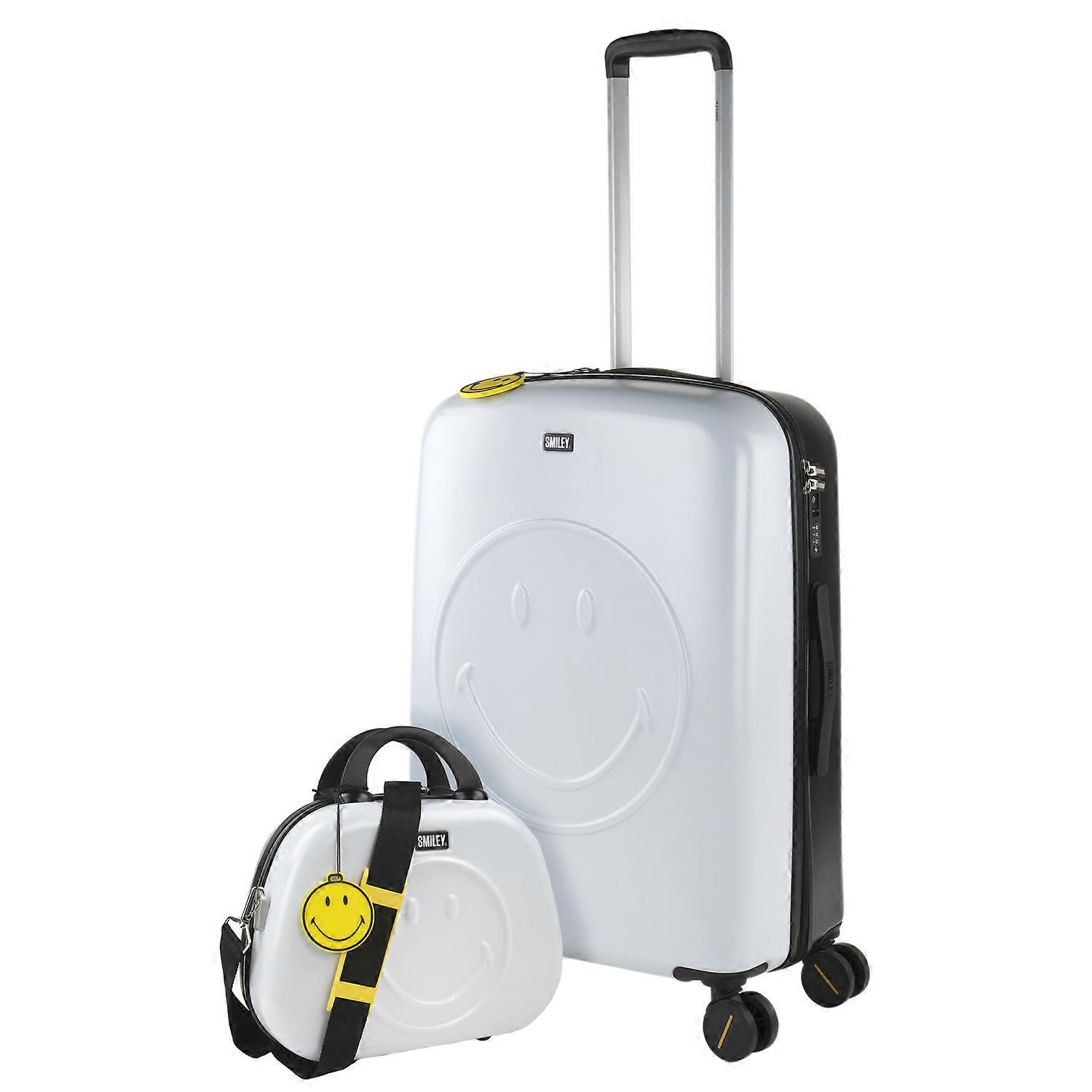 Smiley Originals Set di valigie per pc Smiley Originals Bianco