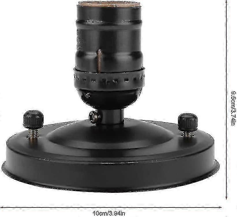 E26/e27 Screw Ceiling/wall Light Base Holder, Vintage Industrial Ceiling Lamp Base