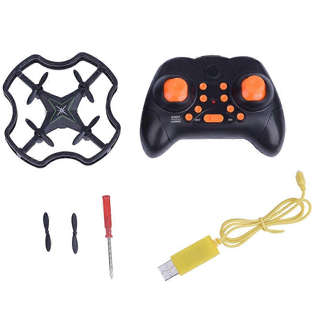 Mini Drone Remote Control Headless Mode Quadcopter RC Helicopter(Black Green)