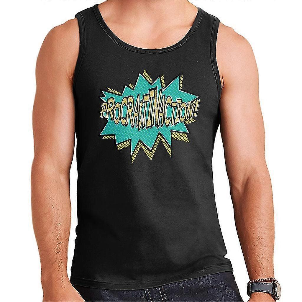 Comic Book Procrastination Men'S Vest