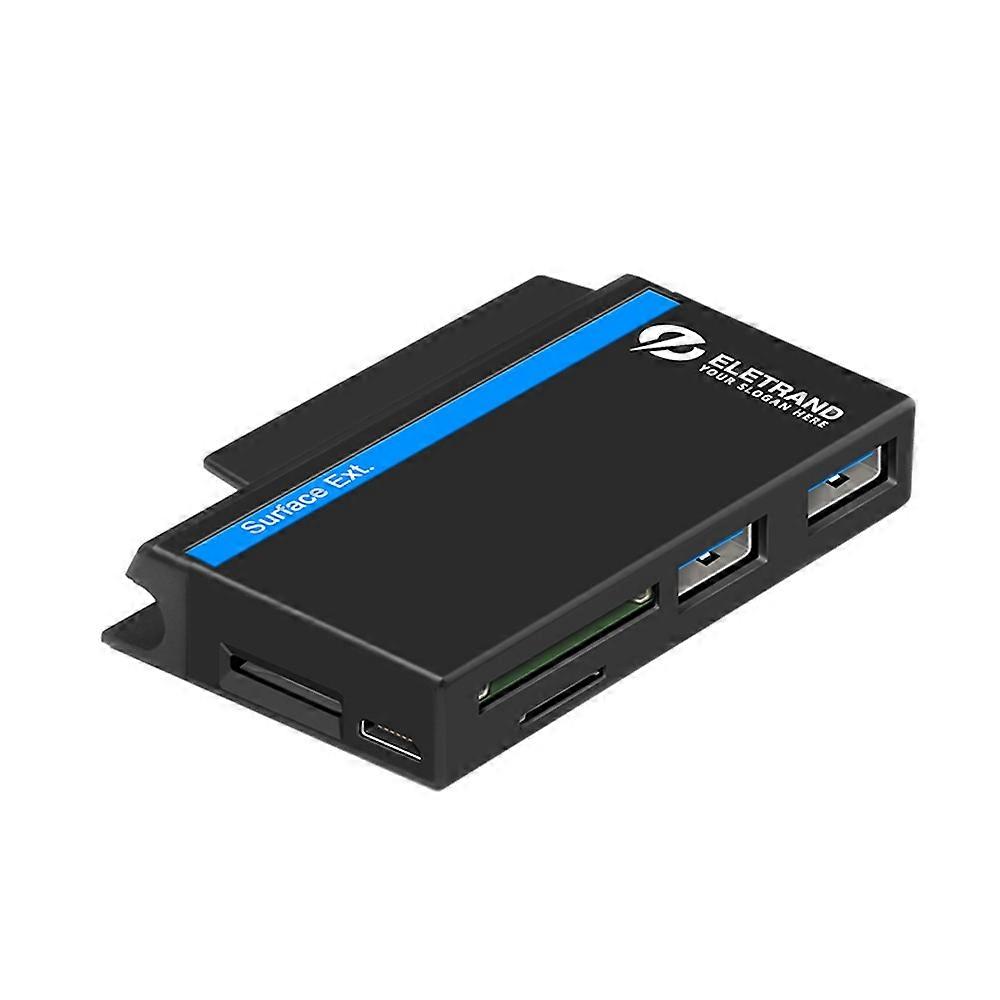 ROCKETEK RT-SGO737 2 USB 3.0 + Micro USB Interface Hub para Microsoft Surface Go, com 2 TF Card & Slots para cartão SD