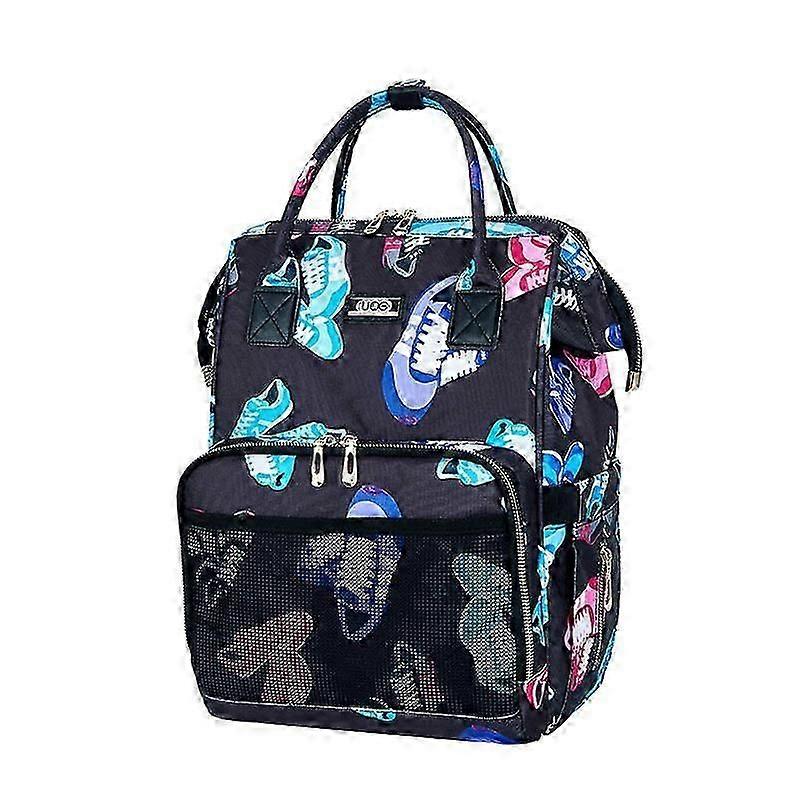 Fashion Cartoon Mummy Maternity Nappy Bag Large Capacity Baby Bottle Bag Travel Diaper Backpack Designer Nursing Bag Baby Care