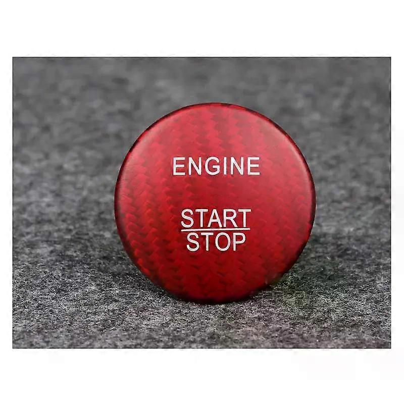 1PC Car Engine Start/Stop Button Sticker Button Cover For Benz C Series GLC CLA