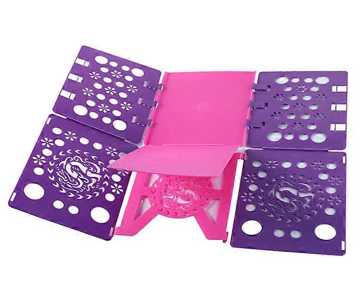 High-Quality Shirt Folding Board, Time-Saving Uniform Size Folding for Perfectly Neat Fold, Adjustable Folder for Various Types of Clothes (PP