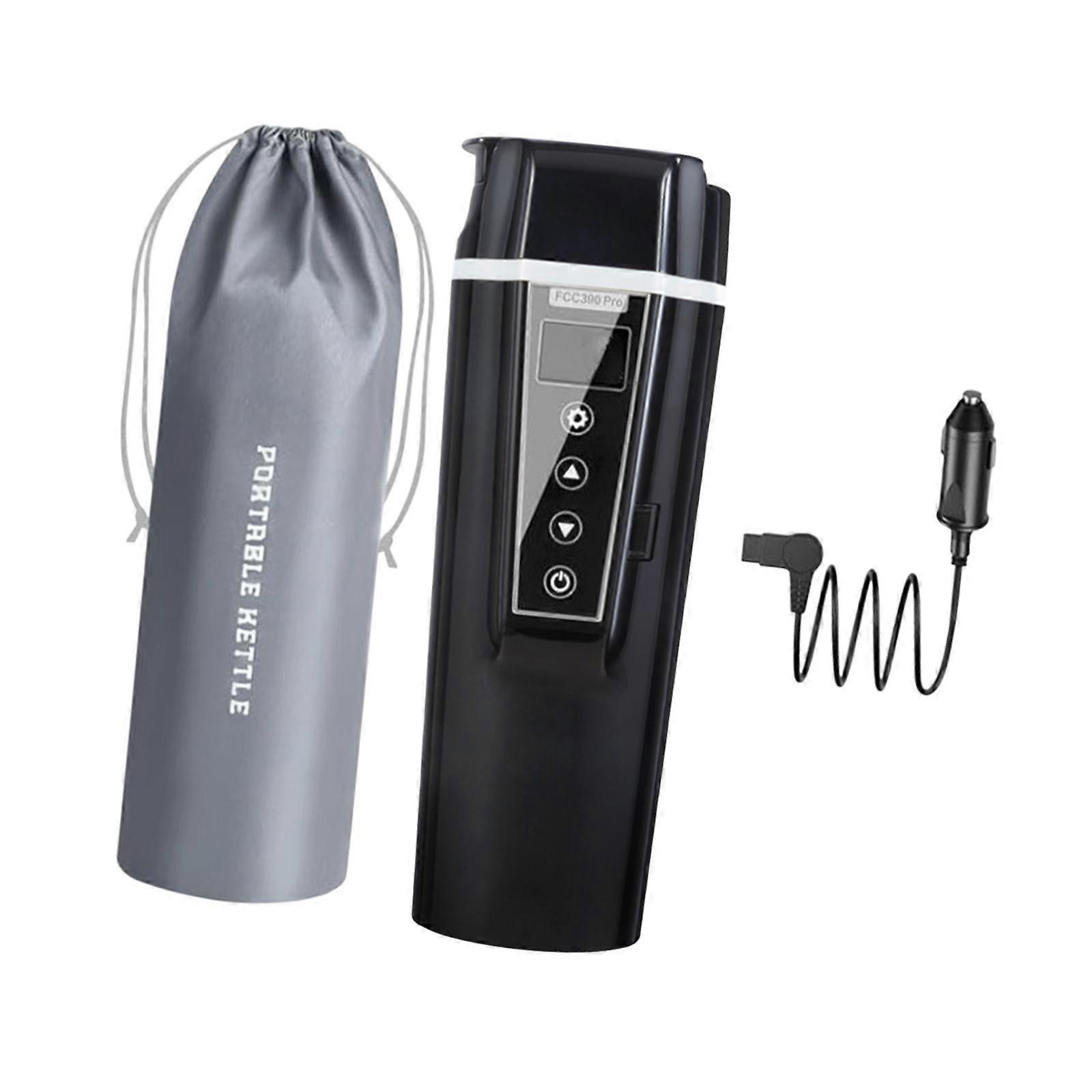 12V 24V Bil Vattenkokare Boiler Värmare Kopp Uppvärmningstemperatur Display Vattenkokare