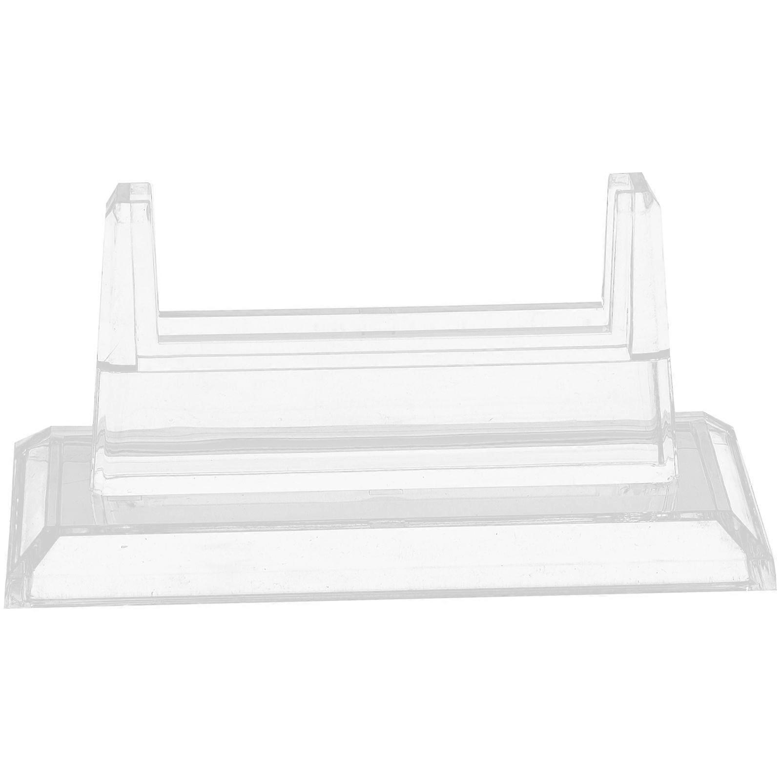 Card Support Baseball Card Rack Clear Card Holder Magnetic Game Card Display Rack