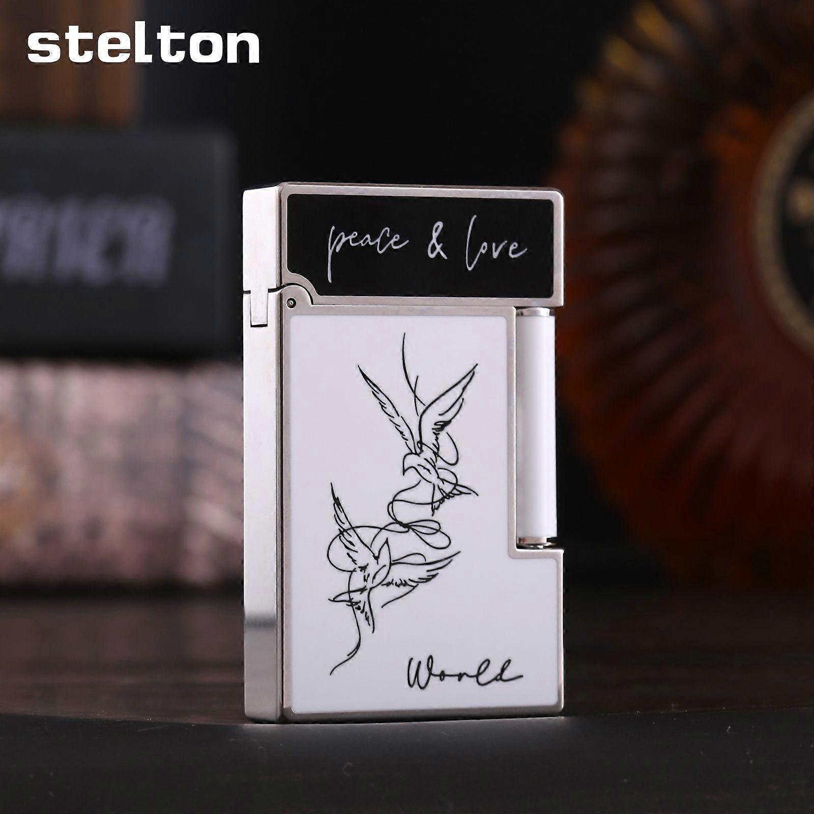 Accendini a gas Longsheng Pace E Amore Pace Colomba Set Regalo All'ingrosso