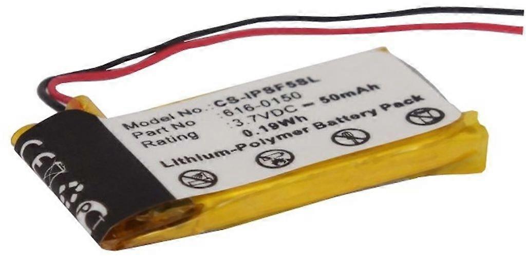 Batterij voor Apple iPOD shuffle 5e etc