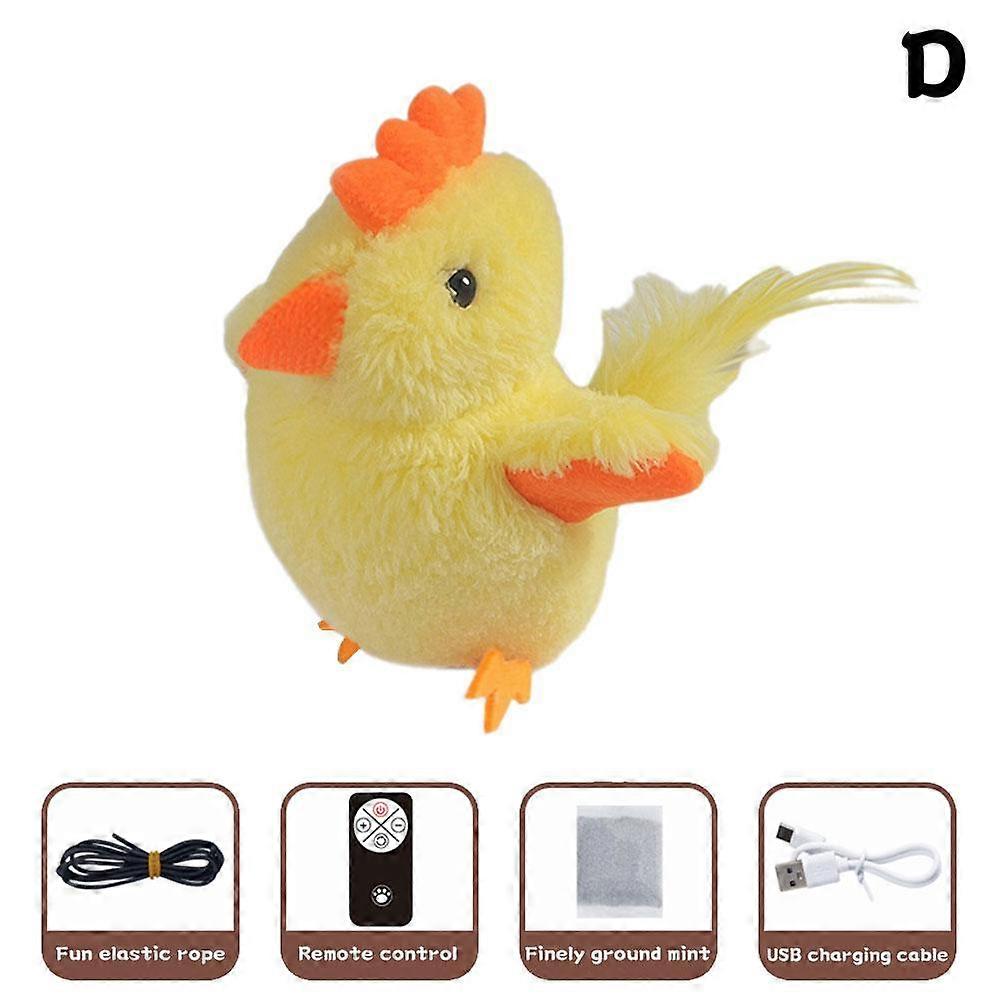 Cat toy electric simulation bird rechargeable