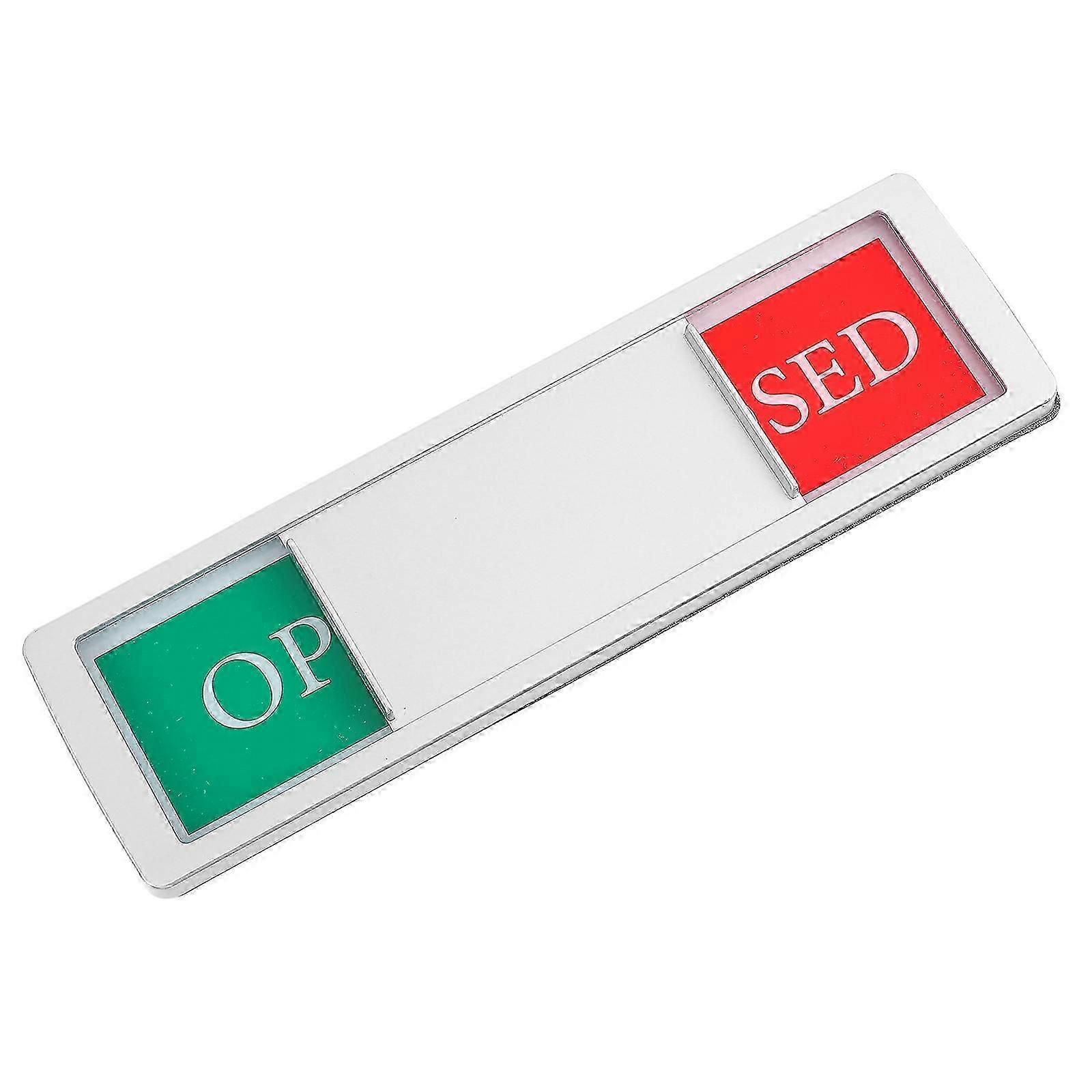 1 Pc Privacy Sign Open Close Signboard for Home Office Restroom Conference