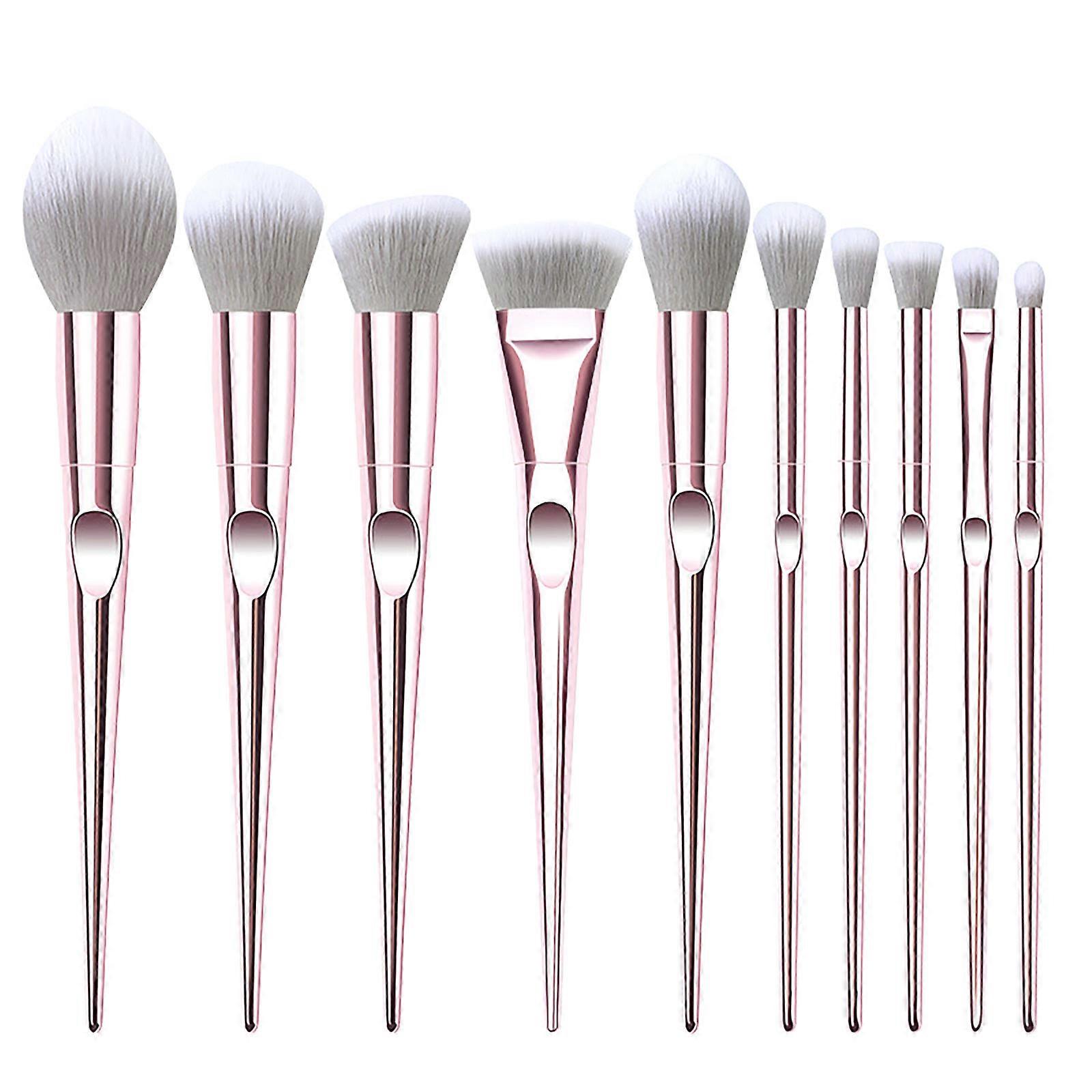 Makeup Brushes Set Professional 10Pc Portable Makeup Brush Set, Brush, Eye Shadow Brush Set