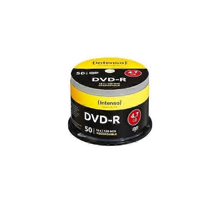 Intenso - 50 DVD-R άξονας - 4,7 GB 16x - Μάρκα INTENSO