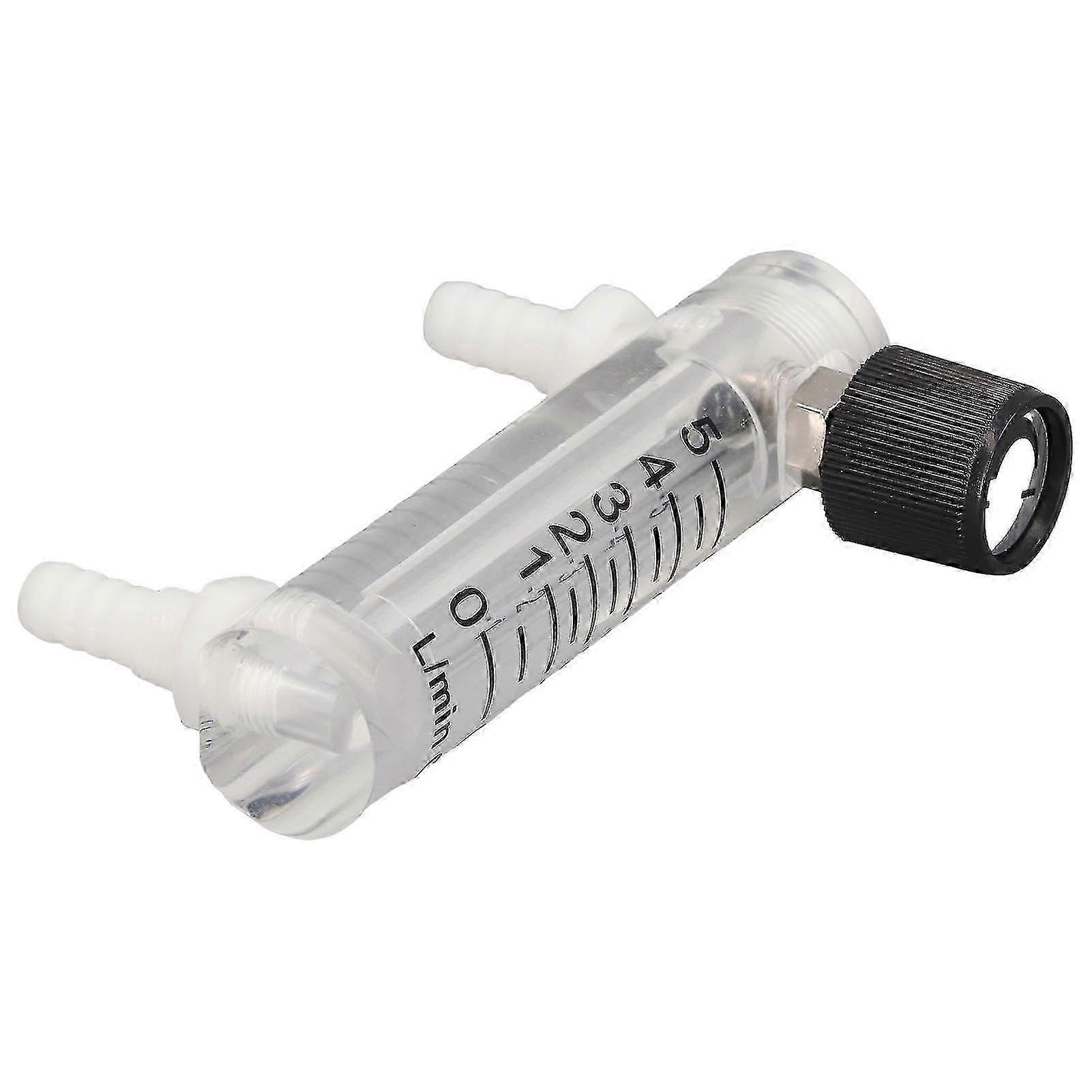 Adjustable Air Flow Meter - High Accuracy 5LPM Flowmeter with Scales - Panel Mount