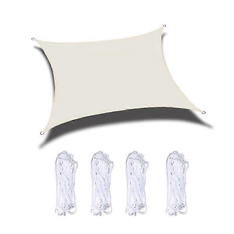 2x5m utomhusträdgårdssolskydd 2m x 5m