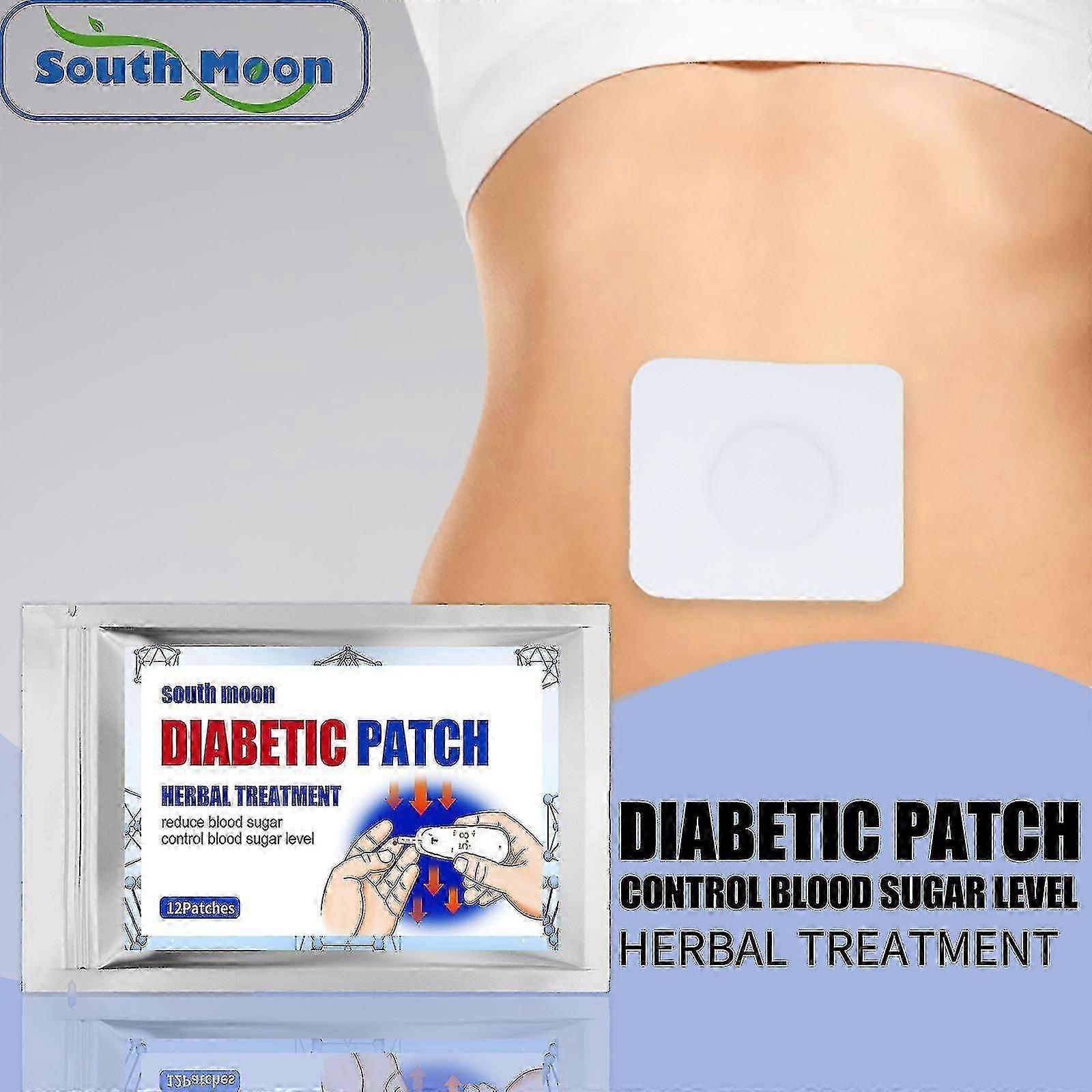 South Moon Sugar Patch Panic, Dizziness, Fatigue, Listlessness, Anorexia, Sugar Stabilizing Patch For Middle-aged And Elderly People To Reduce Blood S
