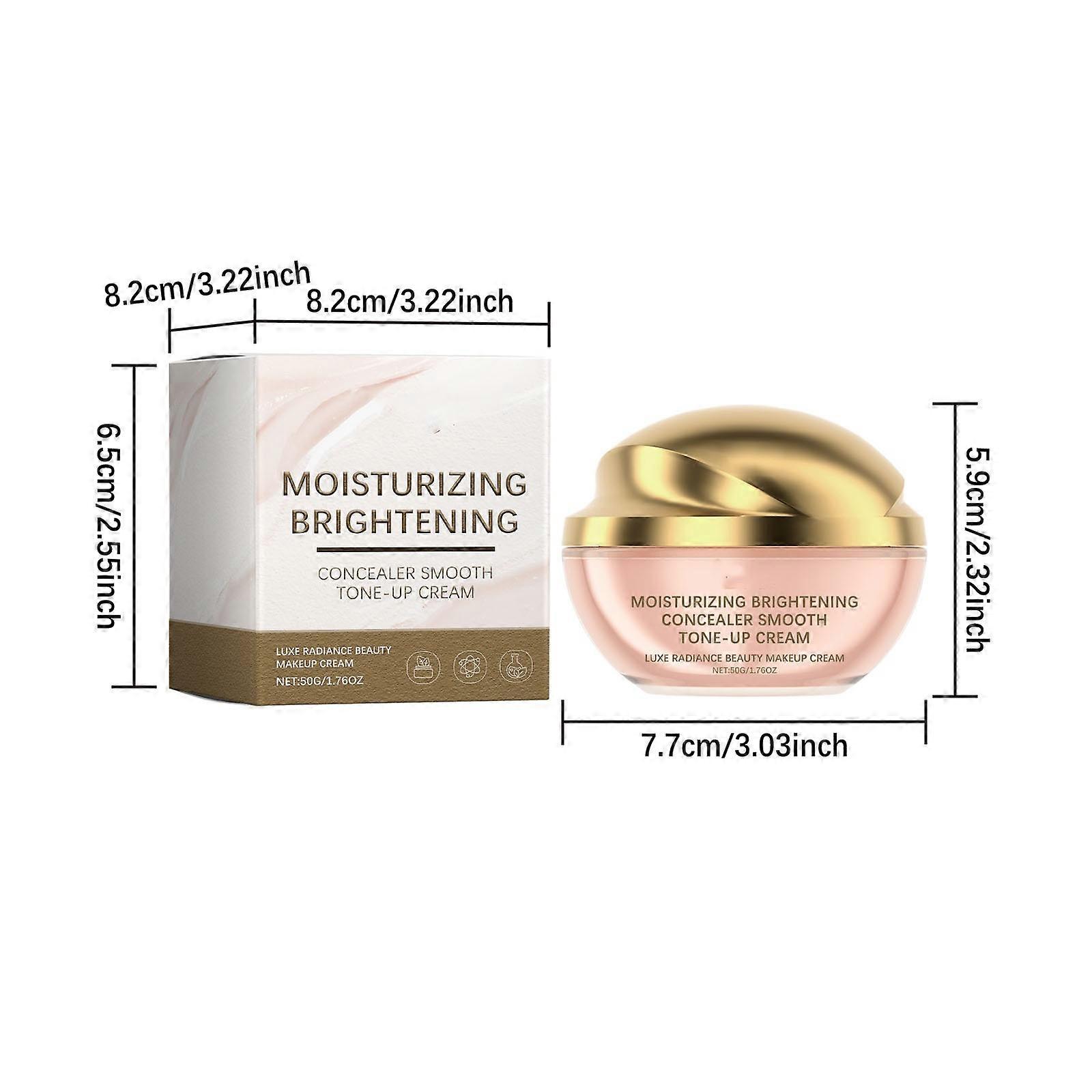 Nomakeup Cream Flawlesss Lazy Face Moisturizing Concealer Foundations Nude Makeup Brightens Skin Color WU1884