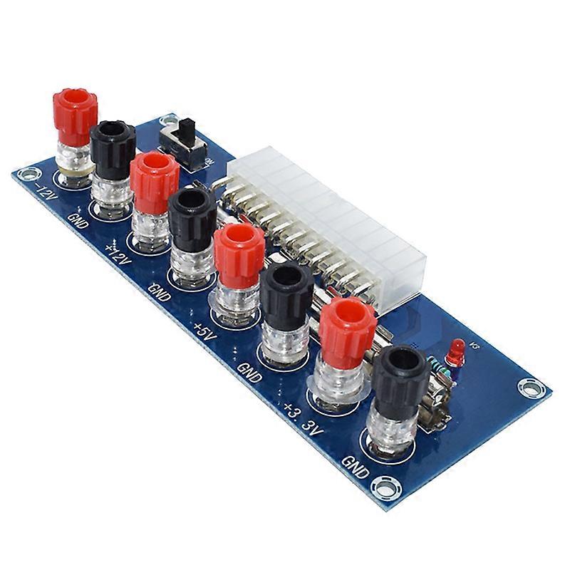 XH-M229 ATX Desktop PC Chassis Power fer to Adapter Board Power Supply Circuit Module 24Pin Out