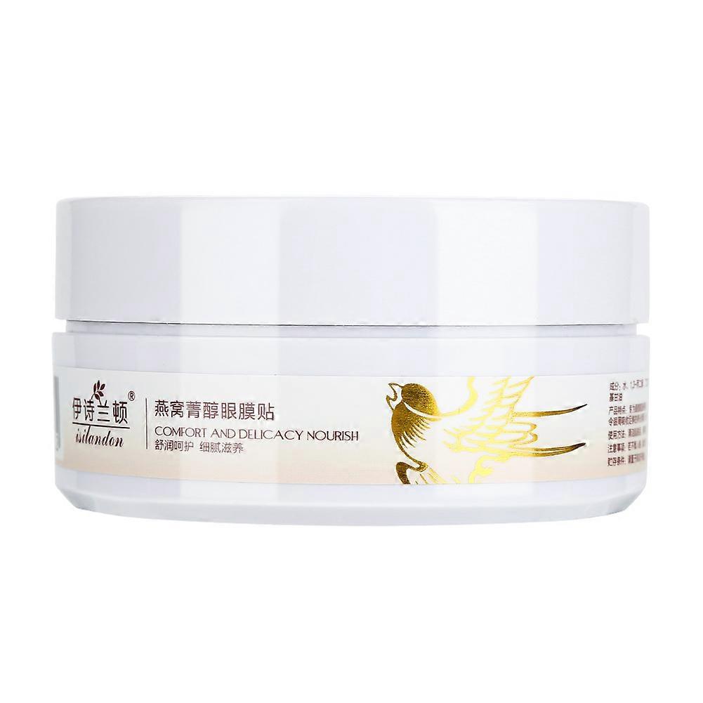 30pairs Bird's Nest Collagen Eye Mask Anti Wrinkles Fine Lines Moisturizing Eyelid Patch Set