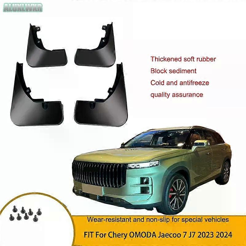 Kompatibilní blatníky Zástěrky Chrániče blatníků Kryt blatníku Auto FIT Pro Chery OMODA Jaecoo 7 J7 2023 2024 Autodoplňky