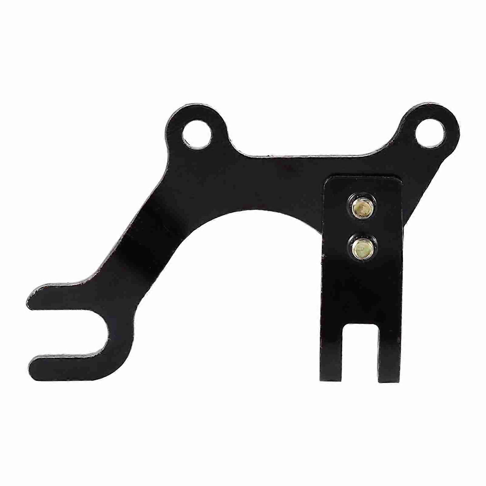 Telituny Brake Mount Adjustable Disc Wheel Brake Adapter Holder with Bicycle Seat Posts Clamp Frame Adapter Bracket
