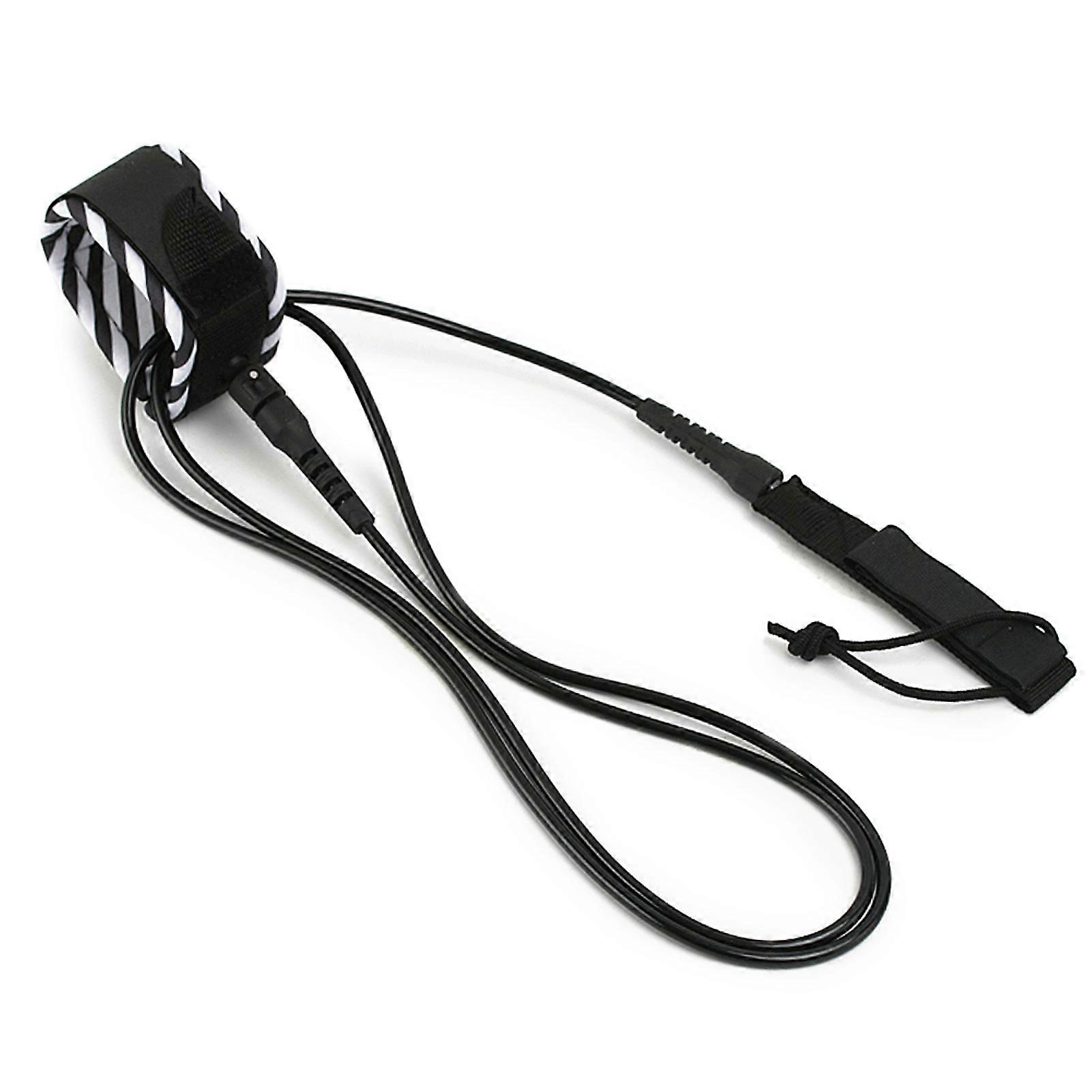 ركوب الأمواج المقود ركوب الأمواج لوح التزلج على الماء على نحو سلس الصلب قطب ركوب الأمواج الساق حبل لوح التجديف المقود 6FT / 8FT / 10FT