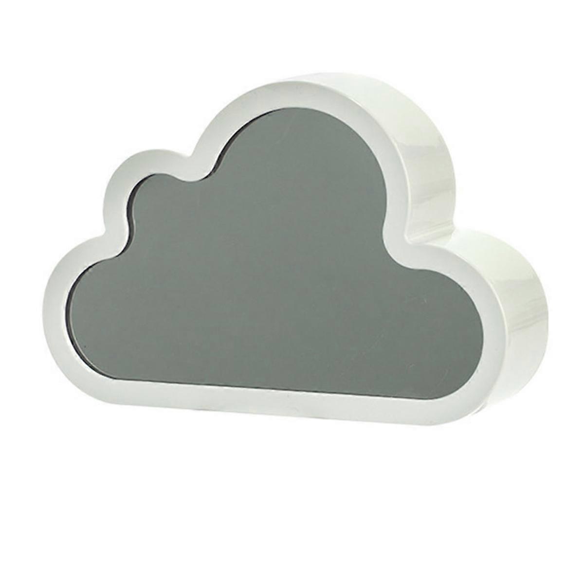 DIY Cloud Tulip LED Night Light Girl Bedroom Ornaments Photo Frame Mirror Table Lamps Bedside Handma