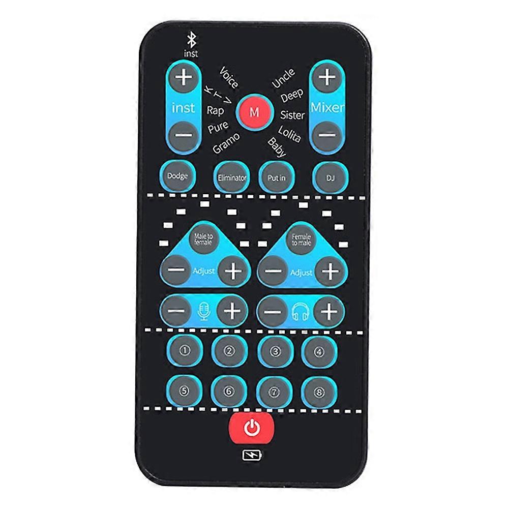 M10 Mobile Computer Sound Card Mini Voice Changer K Song Recording Bluetooth Voice Changer