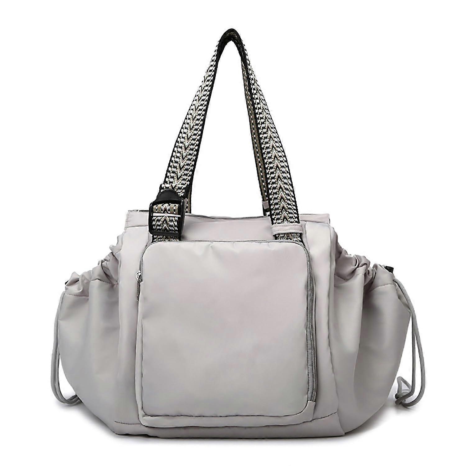 Transformable Cradle Bag Travel Storage Bag Versatile Large-Capacity Backpack Portable Gray