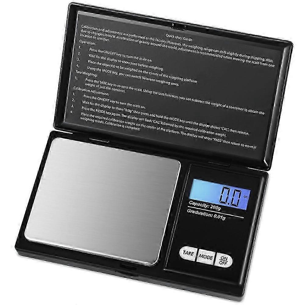 Digital Pocket Scale, 3 Models Available (500g/200g/100g) with Precision Accuracy for Coins, Jewelry, and Small Weighing Tasks