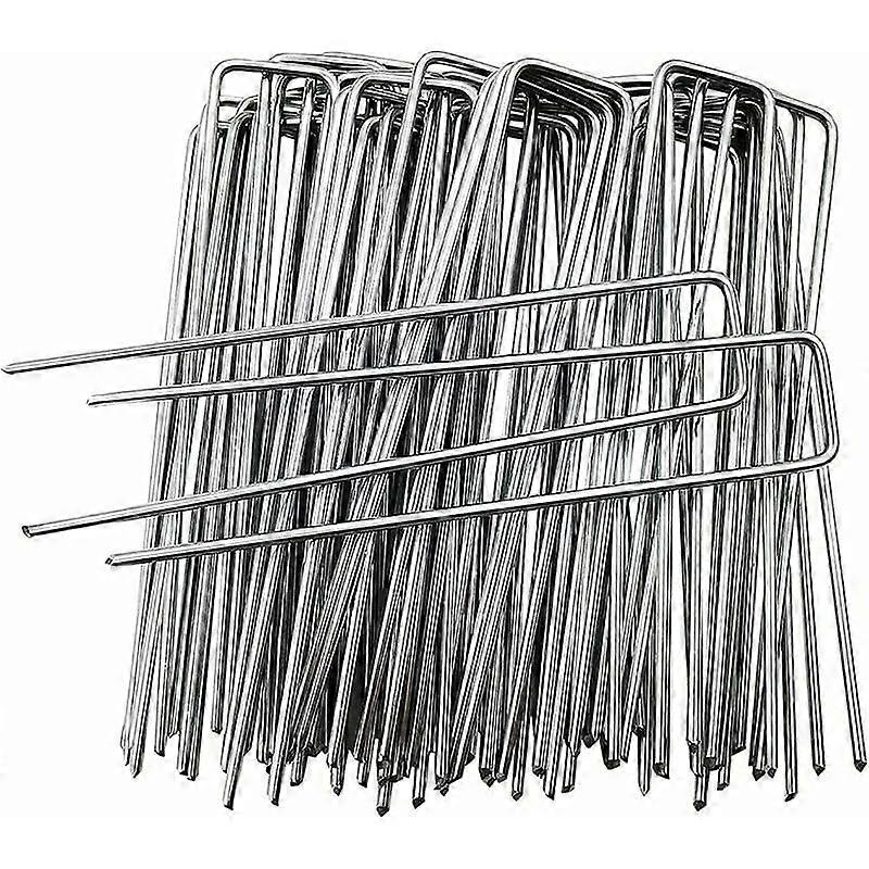 50-delers U-formede hagestaker for mulching, ugressbekjempelse