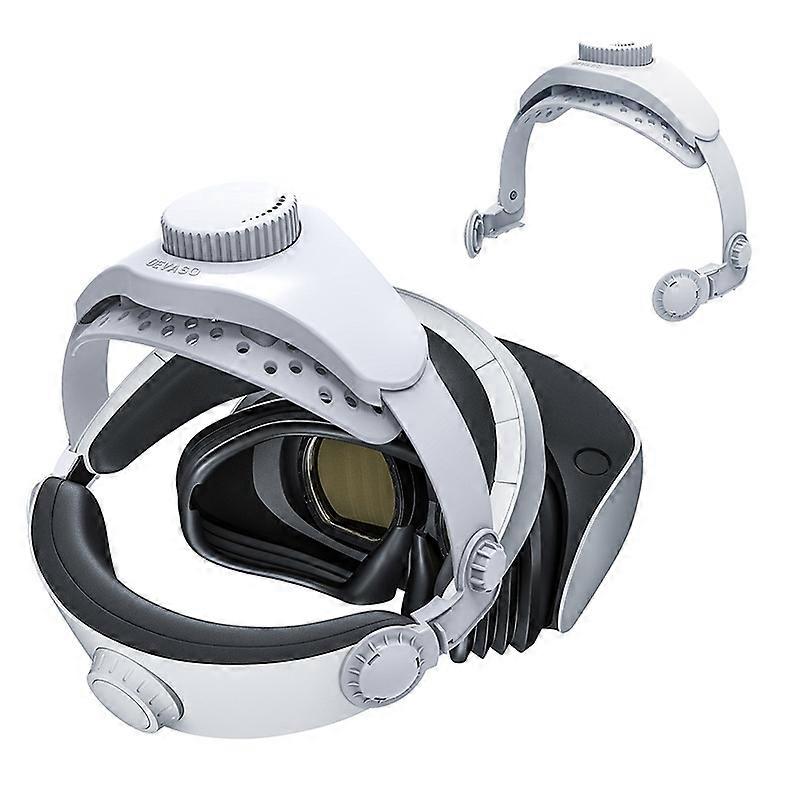 VR Accessories DEVASO For PlayStation VR 2 Elite Headband Non-Slip Comfortable Weight Reducing Headband For PlayStation VR 2 ABS