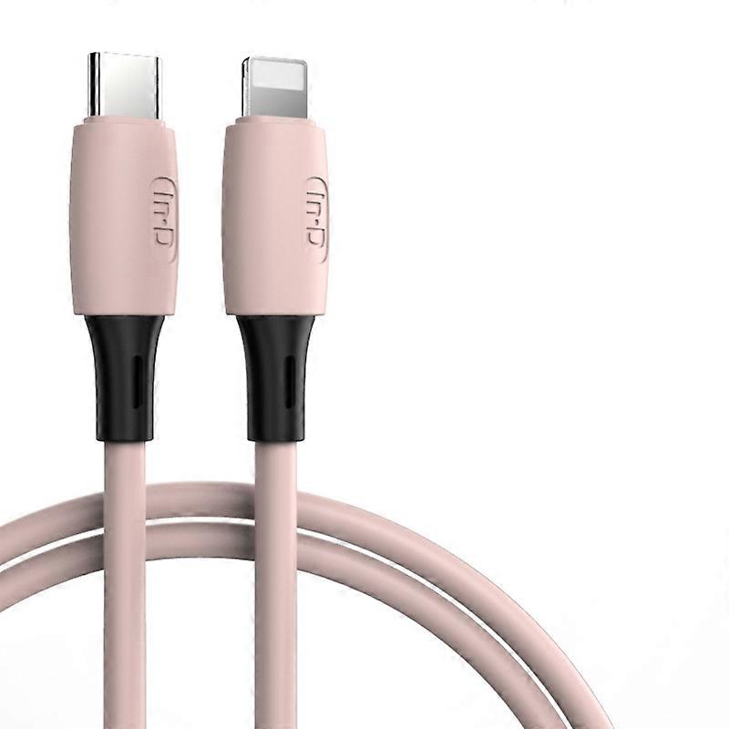 ENKAY Hat-Prince ENK-CB209 PD 20W 3A Type-C to 8 Pin Silicone Data Sync Fast Charging Cable, Cable Length: 1.2m
