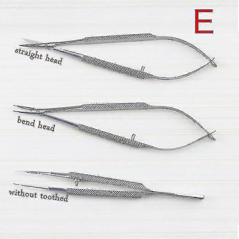 3buc /set Echipament 12cm Instrumente oftalmice microchirurgicale Ac Titular Micro Foarfece Penseta Chirurgie manuala