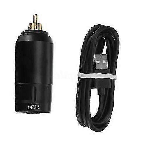 1200mah Kablosuz Pil Bankası Dövme Güç Kaynağı Döner Dövme Kalem Makinesi