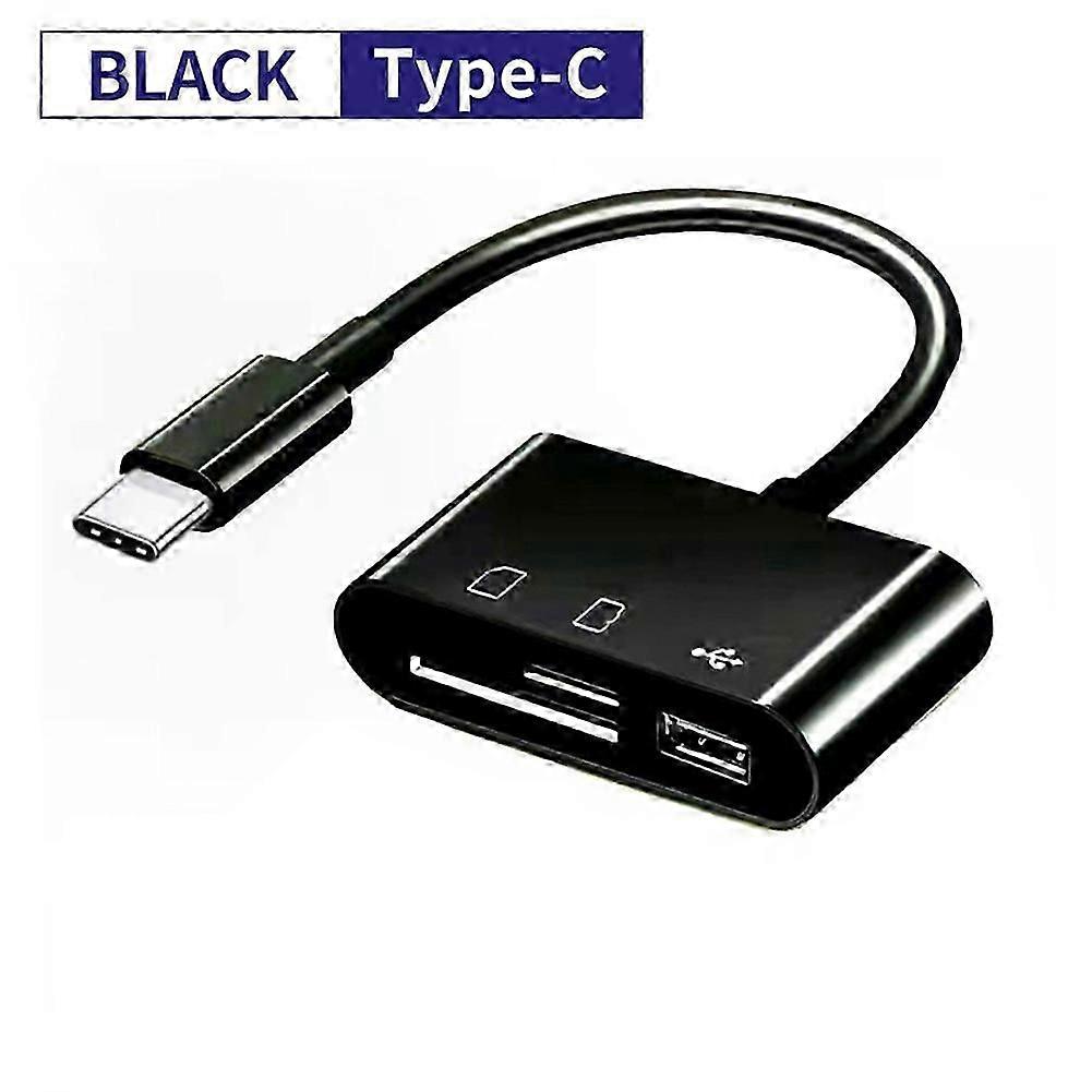 USB C SD čtečka karet, Micro SD na typ C OTG adaptér pro SDHC SDXC TF